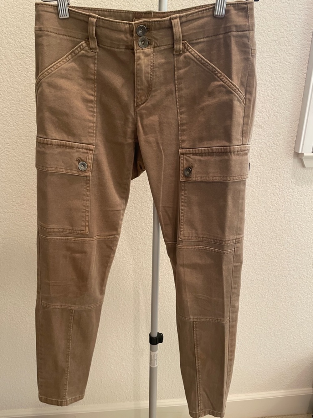 Banana Republic Women's Skinny Cargo Pants - Brown